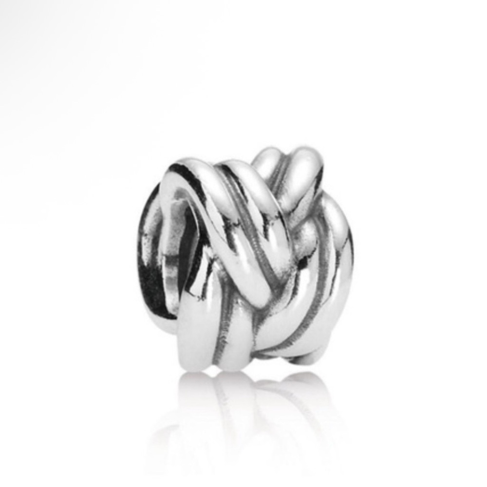 Pandora Braided Silver Knot Charm